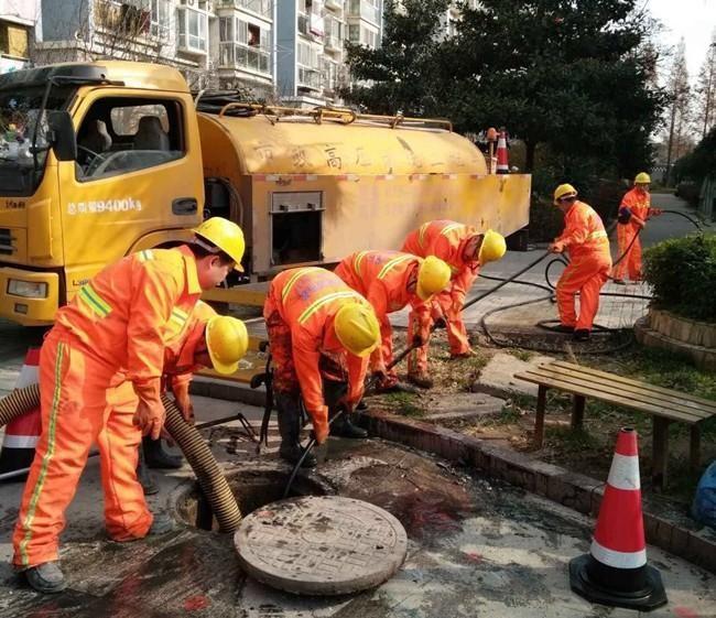 蓬江市政管道清淤