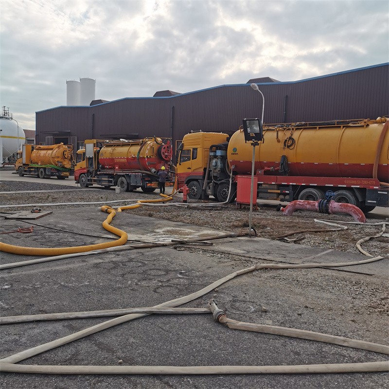 蓬江污水池清理